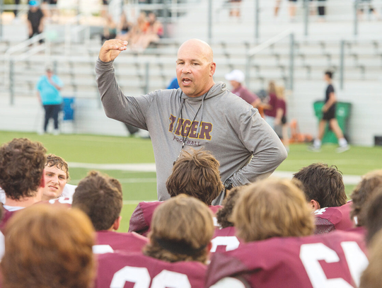 Dripping Springs football concludes spring training with intersquad game