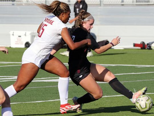 Dripping Springs girls soccer team wins Bi District playoff game