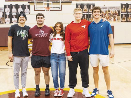 Dripping Springs High School athletes sign National Letters of Intent