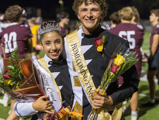 Dripping Springs High School crowns Homecoming King and Queen