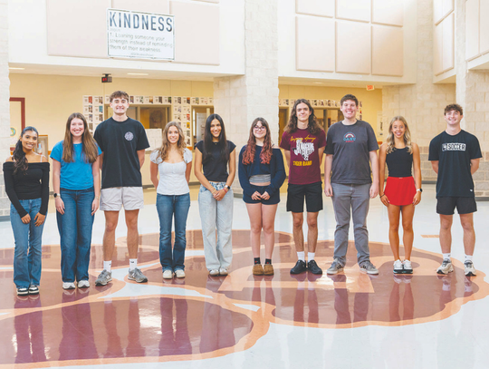 Dripping Springs High School names top 10