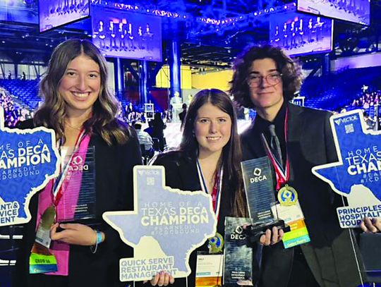 Dripping Springs High School sophomores advance to International Career Development Conference