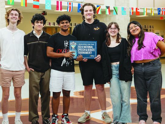 Dripping Springs High School speech, debate students qualify for national tournament