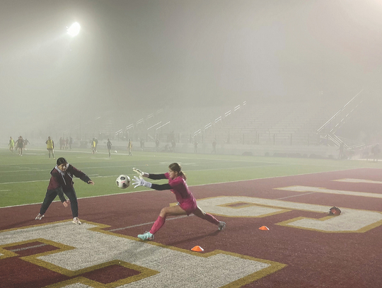 Dripping Springs Lady Tigers and Austin Maroons battle fog and tie 1-1
