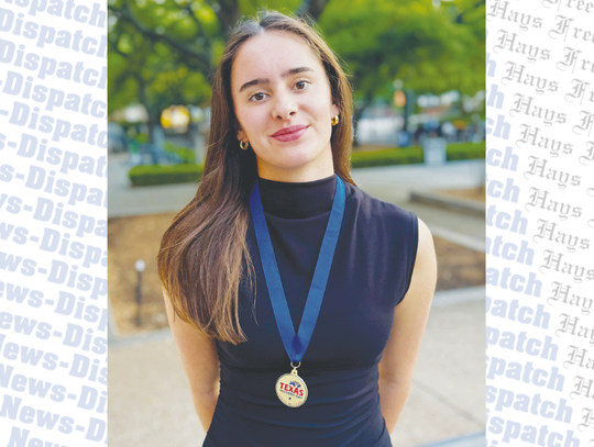 Dripping Springs Middle School's Nora Gillum captures third consecutive Texas History Day Contest title