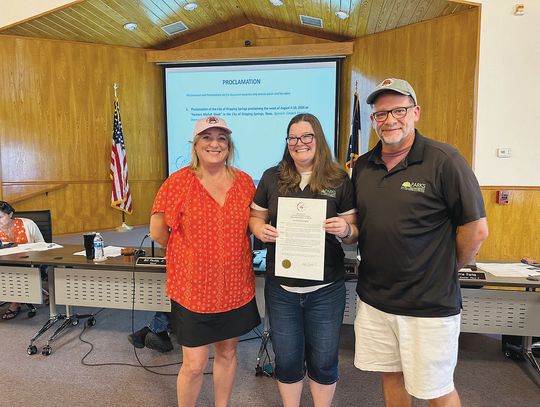 Dripping Springs proclaims National Farmers Market Week