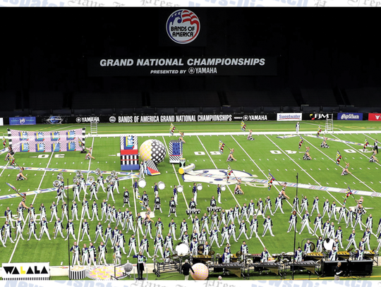 Dripping Springs Tiger Band in top 10 at Bands of America