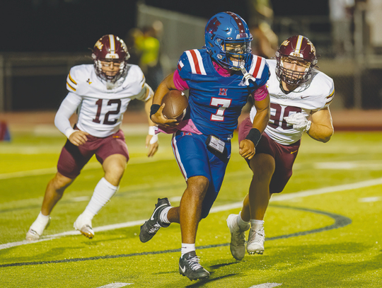 Dripping Springs High School shuts out Hays High School 42-0