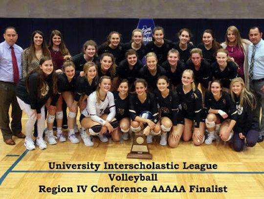 Dripping Springs Volleyball 25-5A All District team