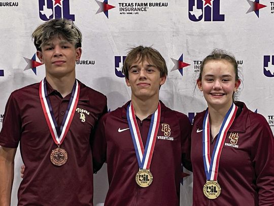 Dripping Springs wrestlers earn gold at State