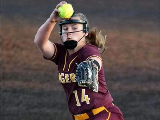 DS sophomore softballer is Tiger pitching sensation