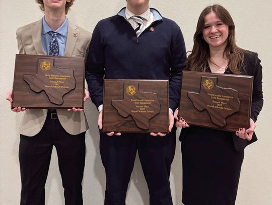 Dripping Springs High School debate team places second at Texas Forensic Association state tournament
