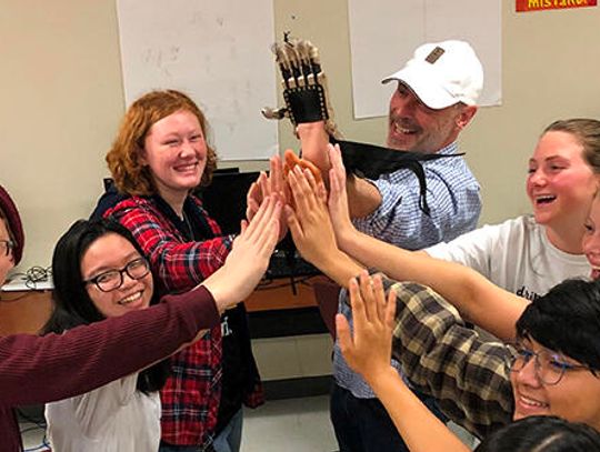 DSHS students ‘lend a hand’ by building prosthetic devices