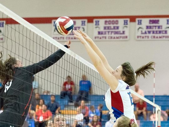 Errors hurt Rebel volleyball in loss to Lake Travis