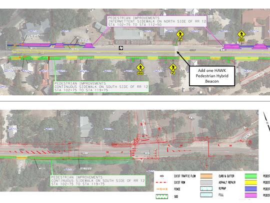 Wimberley City Council gets update on Ranch Road 12 Sidewalk Project