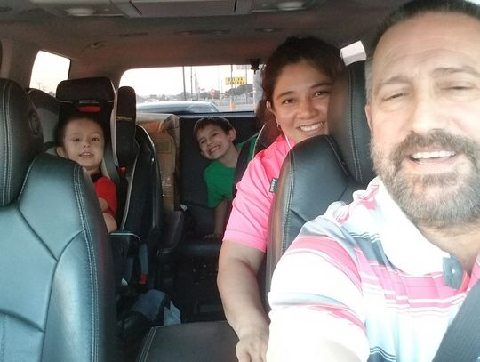 Family supported by community through cancer