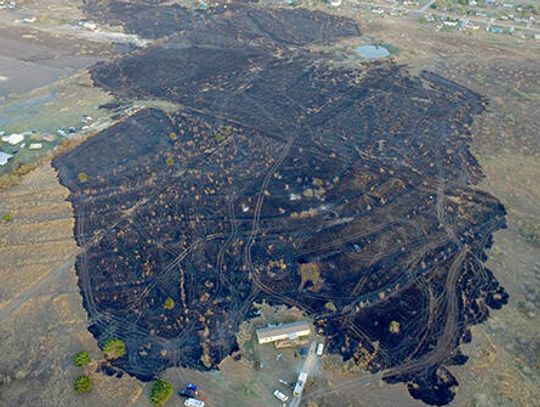 Fire scorches 150 acres in Kyle