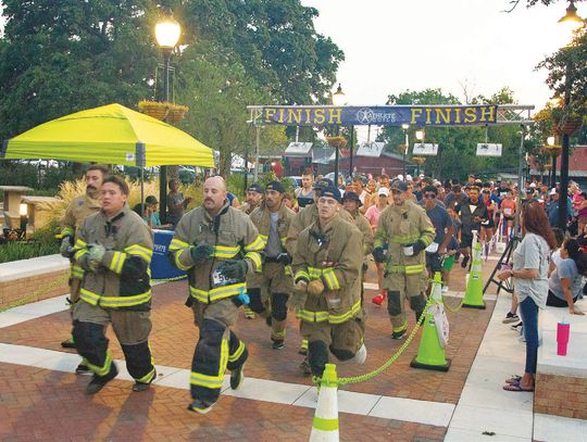 Firefighters, supporters race through downtown Kyle