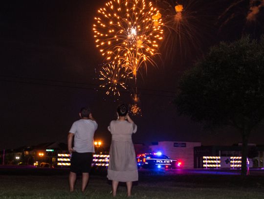 Fireworks in Kyle to celebrate Independence Day