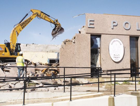 Former KPD facility begins demolition