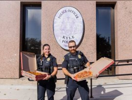 Free pizza provided to local first responders