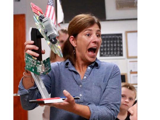 Genius Educator Award recipient