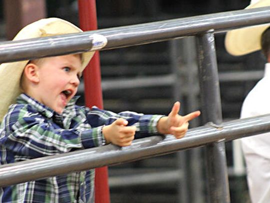 Getting rowdy at the rodeo