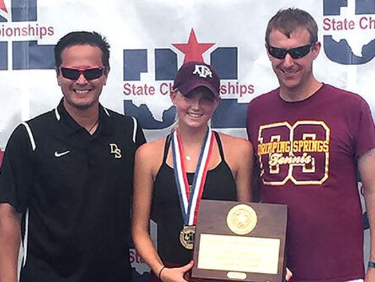 Goldsmith earns first singles state tennis title