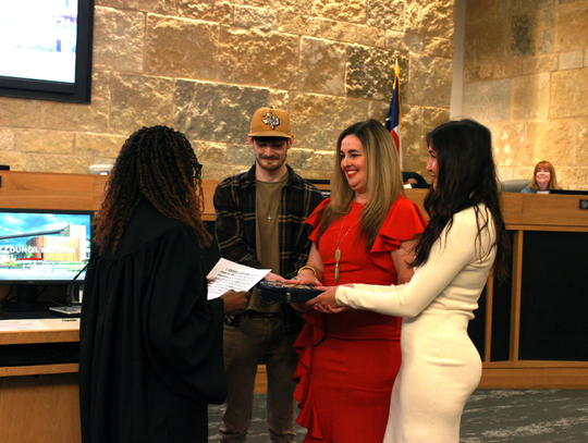 Kimberly Goodman sworn in to Buda City Council