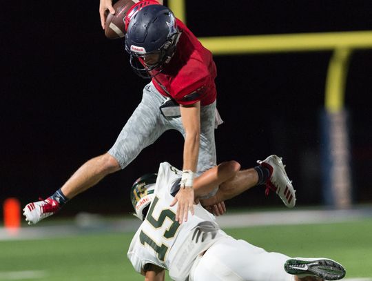 Hawks spoil Wimberley home opener
