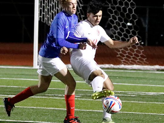 Hays boys soccer falls to Lions