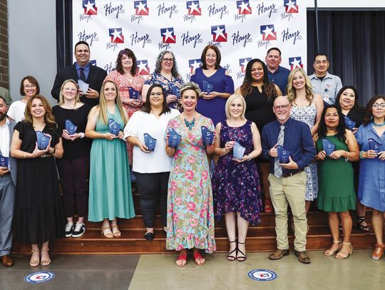 Hays CISD recognizes employees with 2024 Ambassador Awards