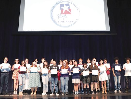 Hays CISD seniors sign fine arts letters of intent