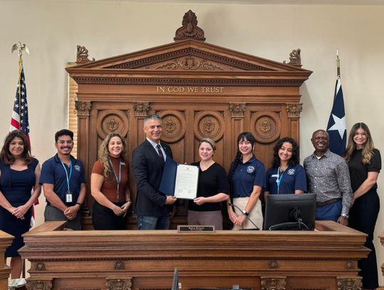 Hays County Commissioners Court holds tax rate hearing, recognizes proclamations