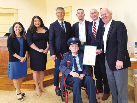 Hays County Commissioners Court recognizes local veteran