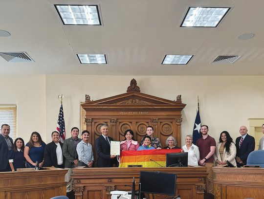 Hays County Commissioners Court recognizes Pride Month