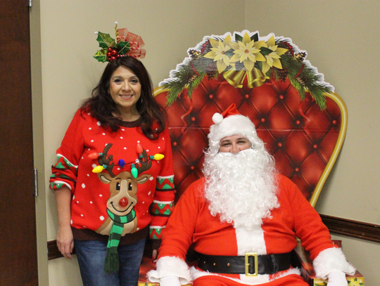 Hays County Precinct 2 holds holiday party for residents
