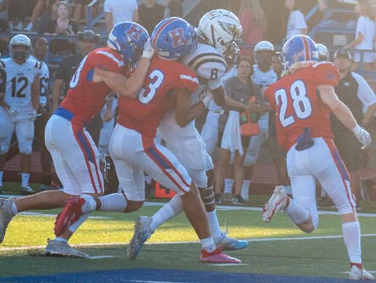 Hays defeats Akins, 64-14