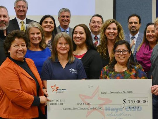 Hays Education Foundation gives district $75K
