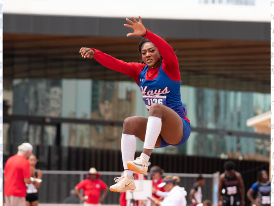 Hays' Endia Stigall closes out high school career with State track meet