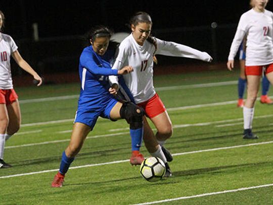Hays girls soccer falls to Lake Travis 4-0