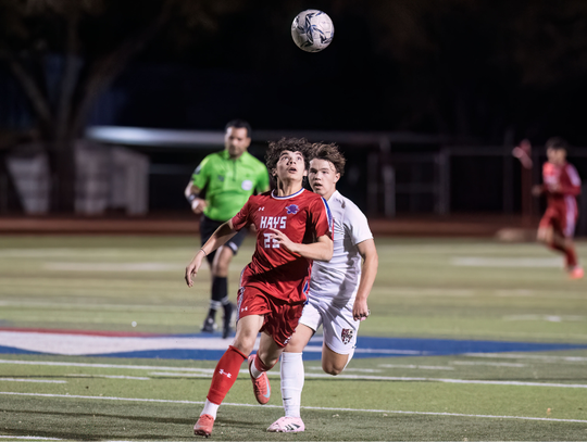 Hays Hawks battle district-leading Rouse Raiders to draw