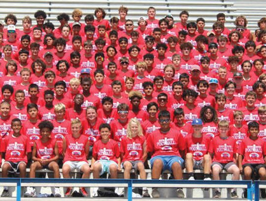 Hays Hawks football camp ends on positive note