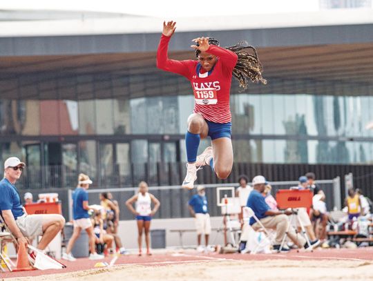 Hays Hawks, Johnson Jags compete at state track meet
