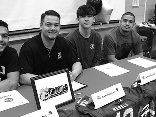 Hays High athletes sign to Texas Lutheran,  Lake Forest