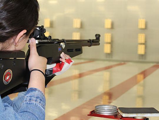 Hays High JROTC rifle team takes aim at national title