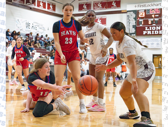 Hays High School Hawks fly high over Lockhart High School Lions