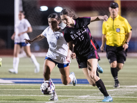 Hays High School Hawks squeak by Lehman High School Lobos