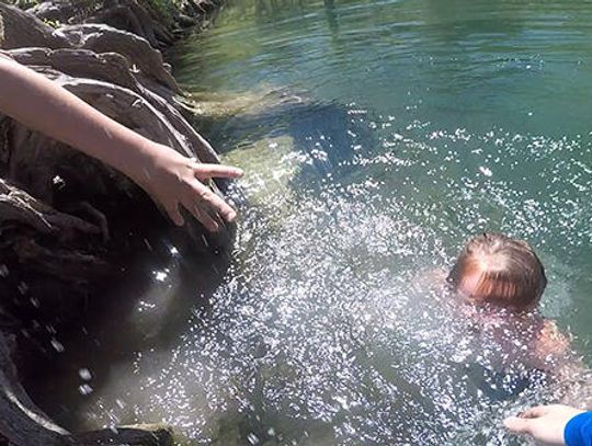 Hays High student saves child from drowning