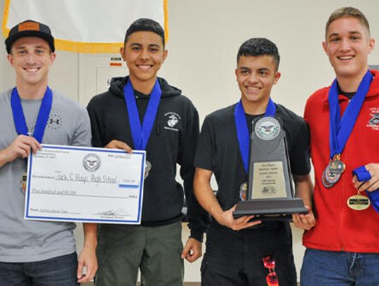 Hays JROTC rifle team soars at national competition